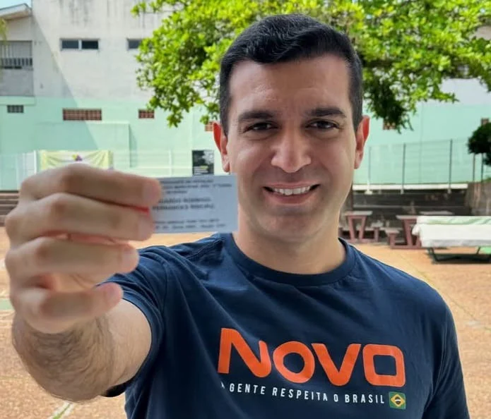 Eduardo Ribeiro, presidente nacional do Partido Novo (Foto: Reprodução)