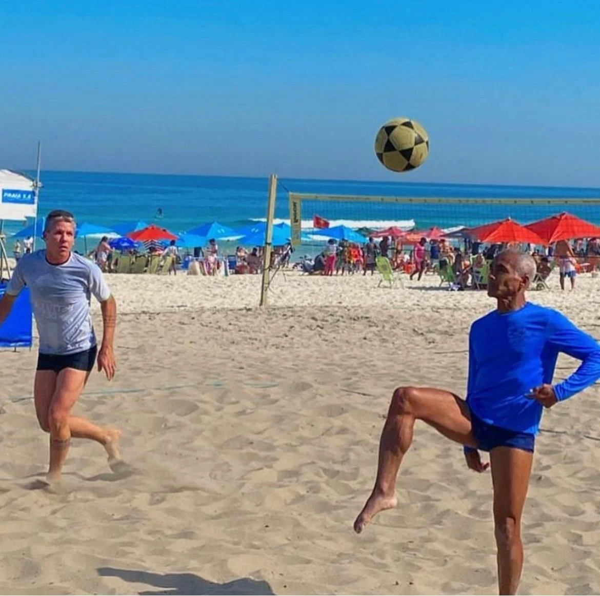 Desafio de Futevôlei agita Balneário Camboriú com Romário e estrelas