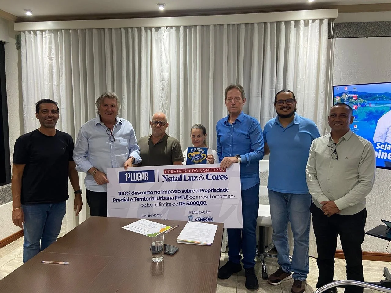 Camboriú premia casas mais decoradas no Natal Luz e Cores