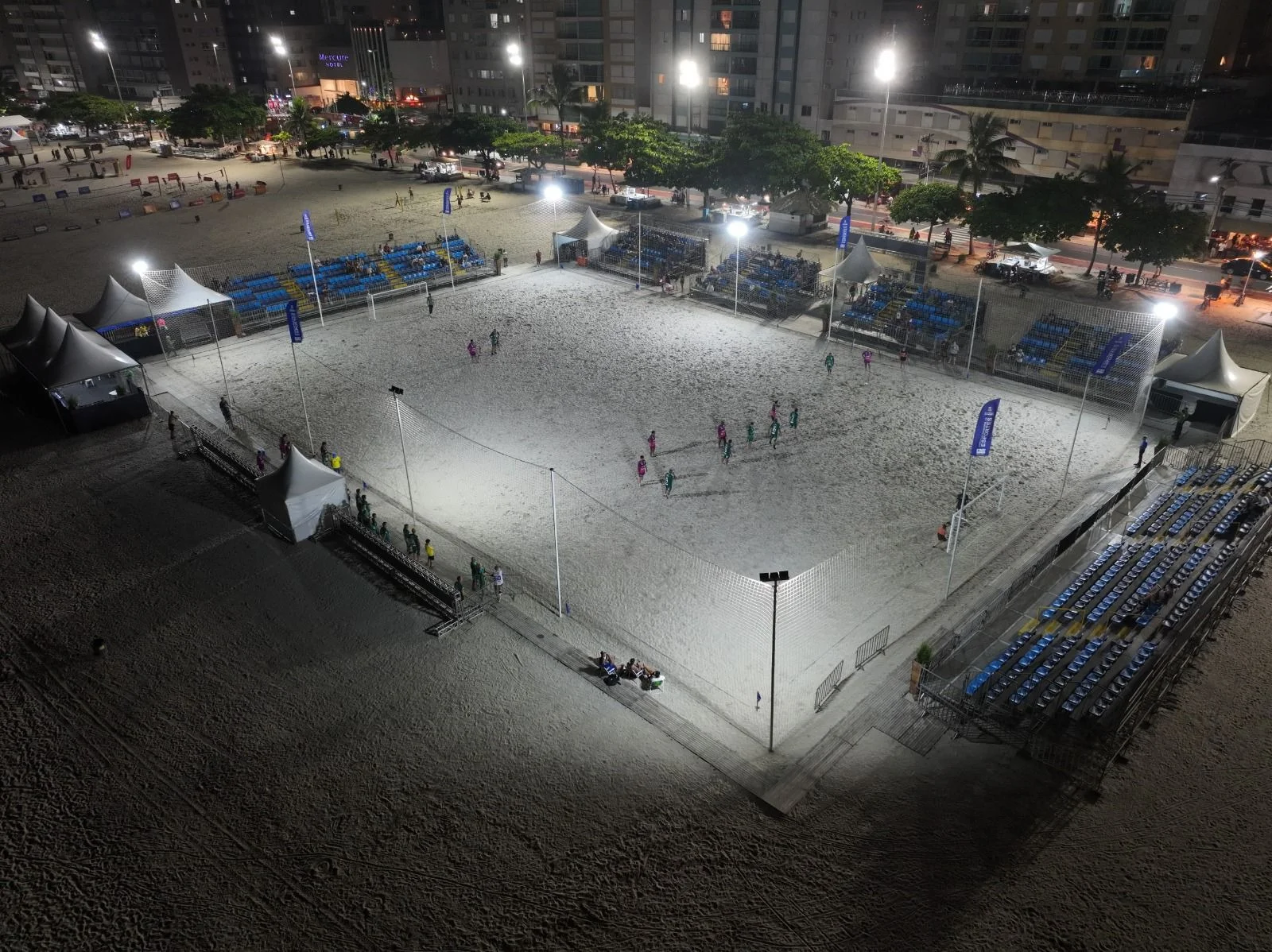 Campeonato de Futebol de Areia começa nesta terça em Balneário Camboriú