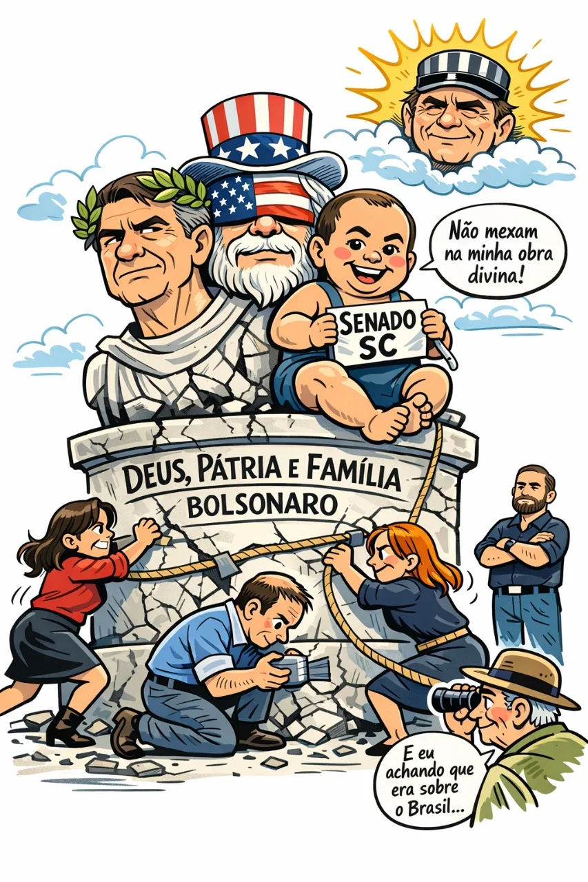 Carlos, o herdeiro: quando o Senado de SC vira briga de condomínio