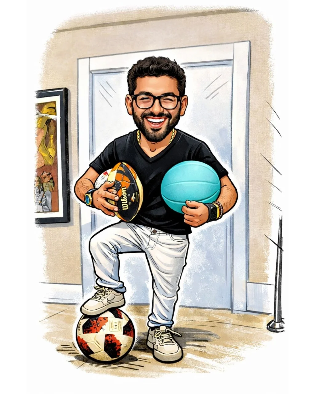 Foto: Reprodução/Imagem que o Victor Piccoli enviou para a redação do Café News.