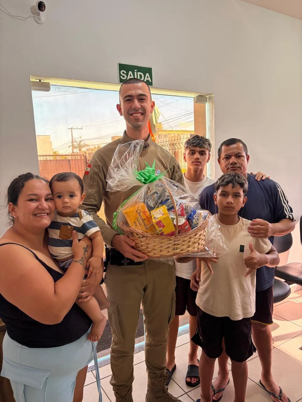 Rápida intervenção policial salva bebê de 9 meses em Camboriú