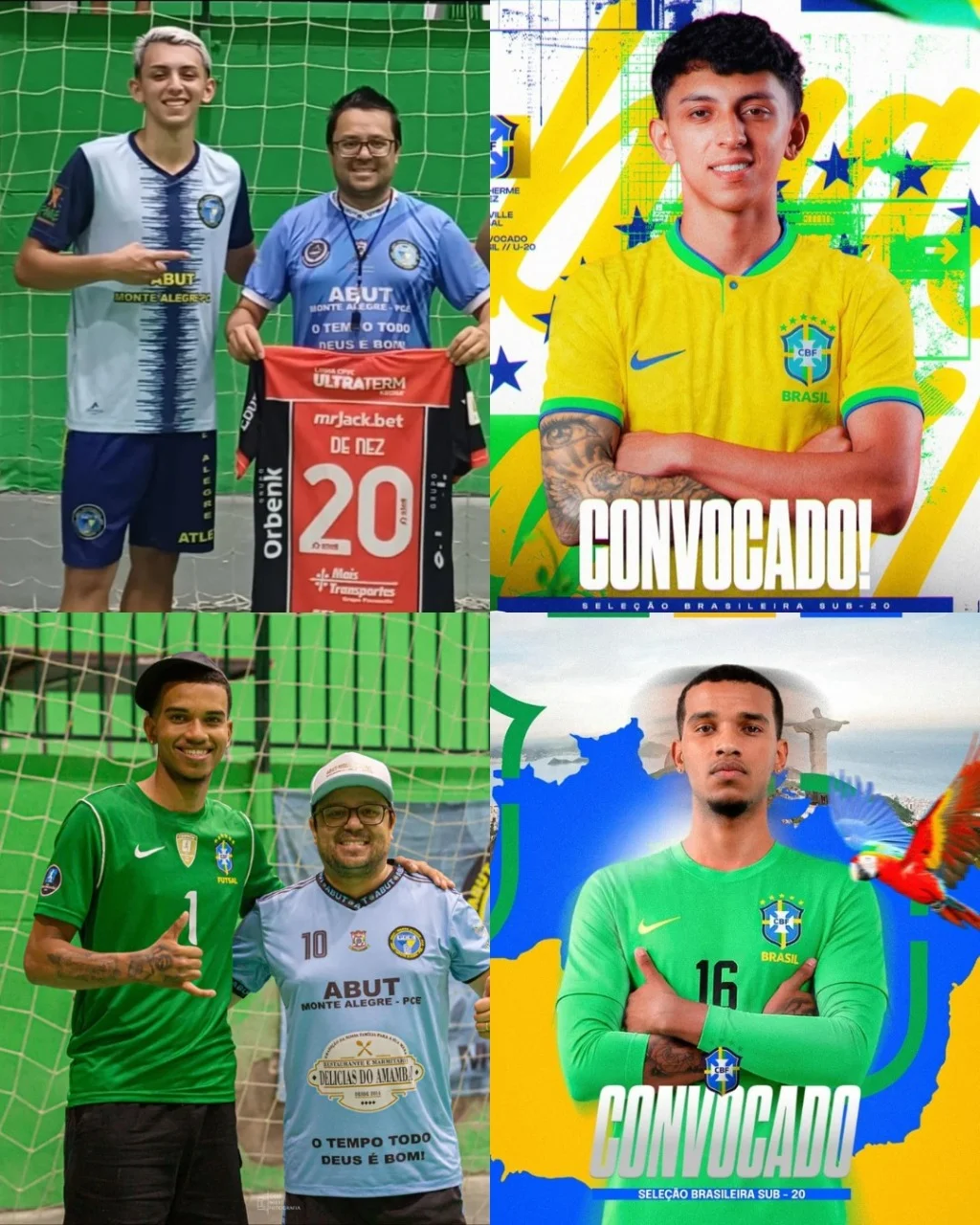 Ex-atletas de Camboriú são convocados para a Seleção Brasileira Sub-20 de Futsal