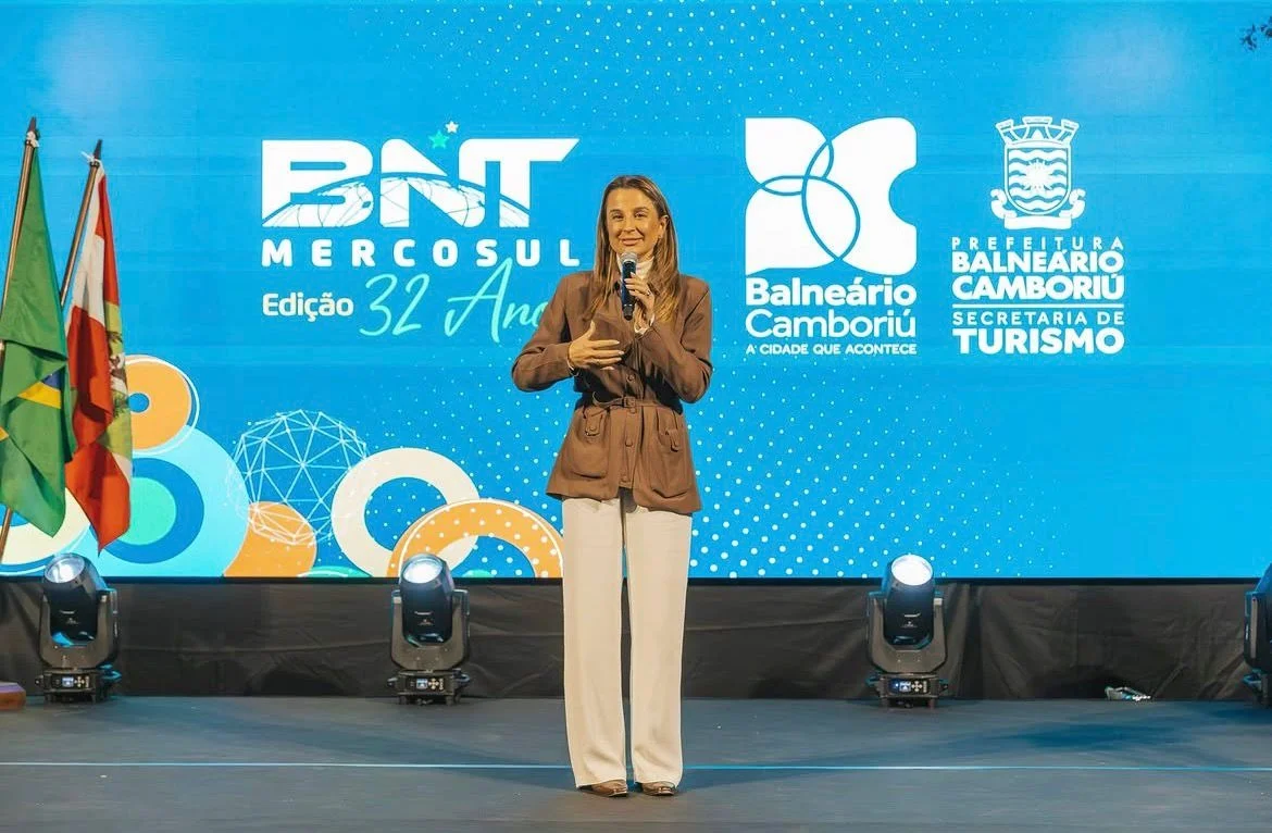 Foto: A prefeita de Balneário Camboriú, Juliana Pavan (Divulgação)