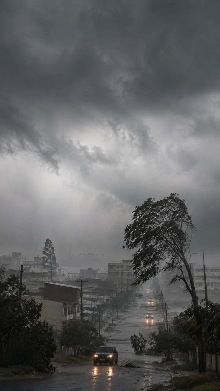 Camboriú e região entram em alerta para temporais até a manhã de quarta-feira