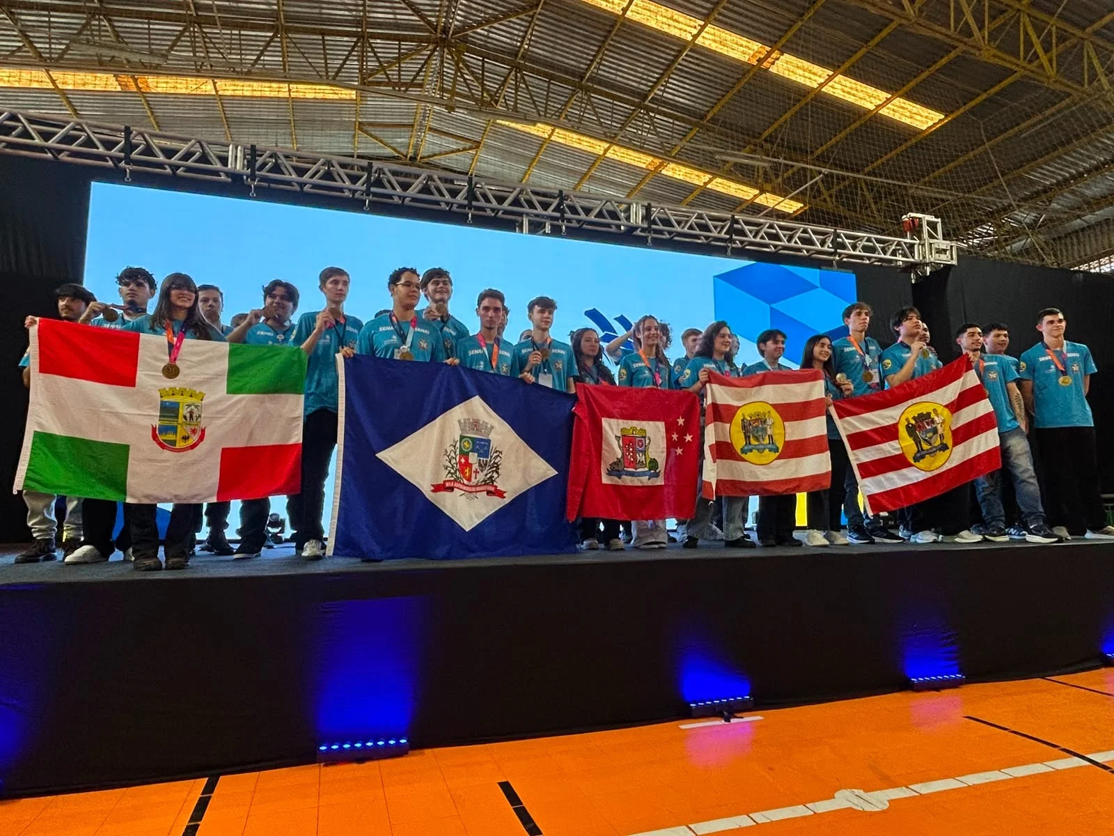 Joinville conquista nove medalhas e se destaca nas áreas industriais na WorldSkills Santa Catarina
