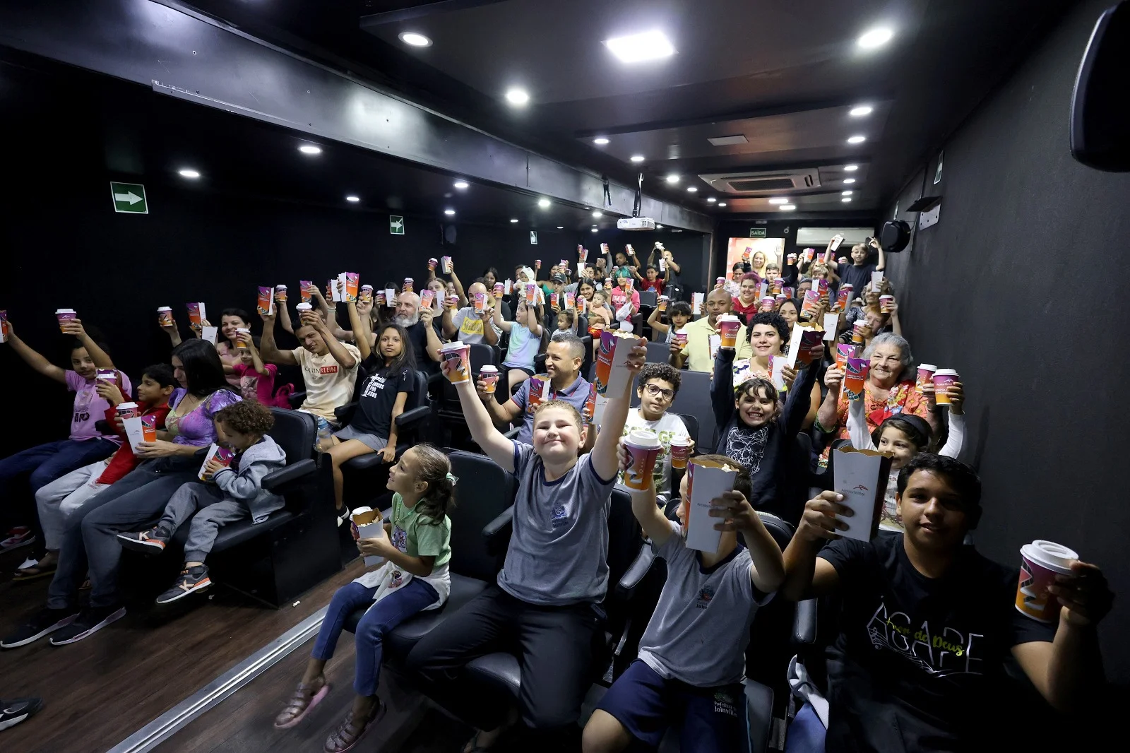 Cinema itinerante a bordo de caminhão chega a São Bento do Sul no dia 3 de novembro