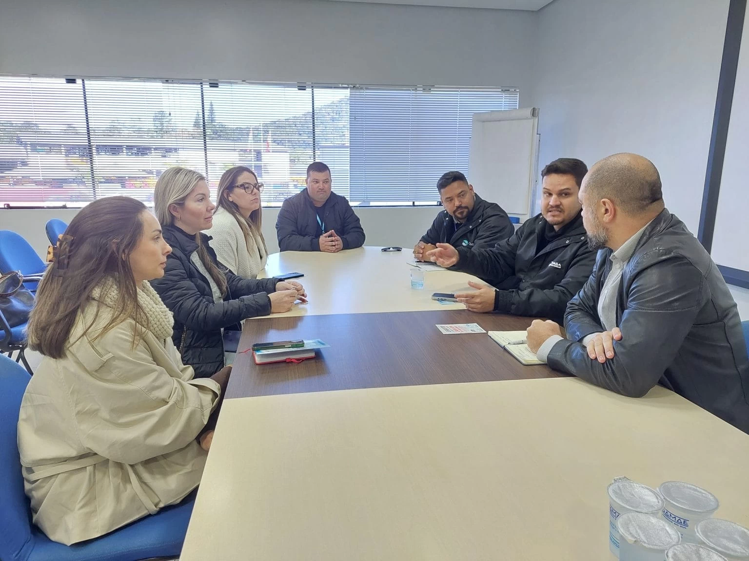 Emasa busca referências em saneamento em visita técnica ao Samae de Jaraguá do Sul